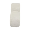 8" Textured Ecomix Heart - Ivory | Cœur texturé Ecomix de 8 po - ivoire