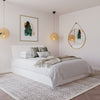 Nordika Full Panel Headboard - White | Tête de lit à panneaux Nordika pour lit double - blanche | D08HB4R3