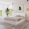Nordika Full Panel Headboard - White | Tête de lit à panneaux Nordika pour lit double - blanche | D08HB4R3