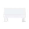 Nordika Full Panel Headboard - White | Tête de lit à panneaux Nordika pour lit double - blanche | D08HB4R3