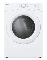 LG 7.4 Cu. Ft. Ultra Large Capacity Electric Dryer with AI Sensor Dry® - DLE3420W 