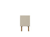 Manhattan Comfort Mid-Century Modern Marcus 53.14" TV Stand with Solid Wood Legs - Greige & Natural|Meuble pour téléviseur Marcus de Manhattan Comfort de 53,14 po de style moderne du milieu du 20e siècle avec pattes en bois massif - greige et naturel
