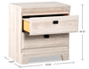 Yorkdale Nightstand - White