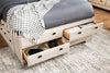 Yorkdale Queen Storage Bed - White