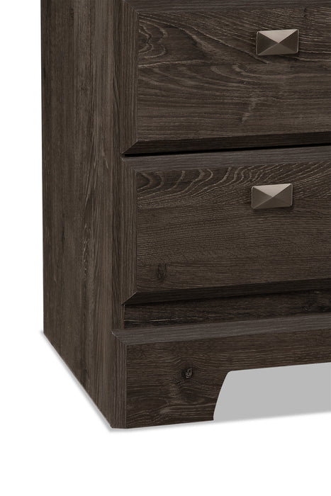 Yorkdale Bedroom Chest of Drawers, 5-Drawer, 31.1\"W x 47.4\"H, Made in Canada - Grey