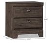 Yorkdale Nightstand - Grey