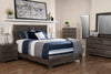 Yorkdale 5pc Bedroom Set with Panel Bed, Dresser & Mirror, Grey - Queen Size | Ensemble de chambre à coucher Yorkdale 5 pièces avec lit à panneau, commode et miroir, gris - format…