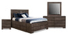 Yorkdale Grey 6-Piece Queen Storage Bedroom Package