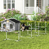 Pawhut 39"L Dog Agility Training Equipment for Large Medium Small Dog, 4 PCS Adjustable Height Hurdles for Agility Training, Obstacle Course Starter Kit, 4.5KG Net Wight, White