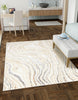 Clara Ivory Rug 5'0" x 8'0" | Tapis Contemporain/Moderne Clara 5'0" x 8'0" en Ivoire