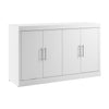 Bestar Pur 69 W Full Cabinet Bed with Mattress - White|Armoire-lit double Pur de Bestar de 69 po (L) avec matelas - blanche