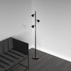 Dainolite Modern 3 Light LED Floor Lamp Matte Black Finish|Lampe à pied Modern de Dainolite avec fini noir mat et 3 ampoules à DEL