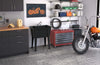 Tewel Laundry Tub Accent Cabinet - Black|Armoire d’appoint Tewel avec cuve pour la buanderie - noire