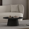 Layla Scandinavian Modern Coffee Table in Black | Table basse moderne scandinave Layla en noir