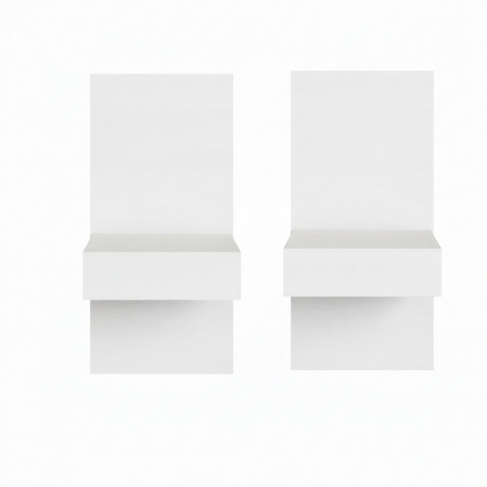 Milano Floating Nightstand Extension Panel Set of 2