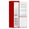 Forno Storico 22 Inch Retro Bottom Freezer Fridge in Red, 9 cu.ft. - FFFFD1745-22RED | Refrigerateur Storico de 22 po style retro avec congelateur inferieur, rouge, 9 pi³ - FFFFD1745-22RED