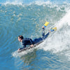Costway 33" Lightweight Body Board With Eps Core Xpe Deck Hdpe Bottom Crescent Tail Multi-color