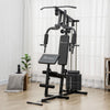 Soozier Home Gym Machine With 99lbs Weight Stack, Multifunction Power Tower|Soozier Machine De Gymnastique A Domicile Soozier Avec Pile De Poids De 99 Lb