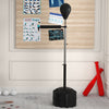 Soozier Freestanding Boxing Punch Bag with Reflex Bar, Adjustable Height