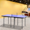 Soozier Folding Ping Pong Table, Portable Table Tennis Table With Handles