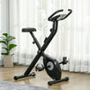 Soozier Foldable Exercise Bike With 8-level Magnetic Resistance, Black|Soozier Velo D'exercice Pliable Avec Resistance Magnetique A 8 Niveaux, Noir
