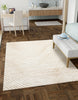 Sienna Ivory Rug 5'0" x 8'0" | Tapis Contemporain/Moderne Sienna 5'0" x 8'0" en Ivoire