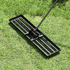 Costway Lawn Leveling Rake 42" X 10" Heavy Duty Level Lawn Tool For Garden Backyard/lawn Black