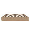 Milano Platform Bed Frame King Bed | Lit plateforme Milano