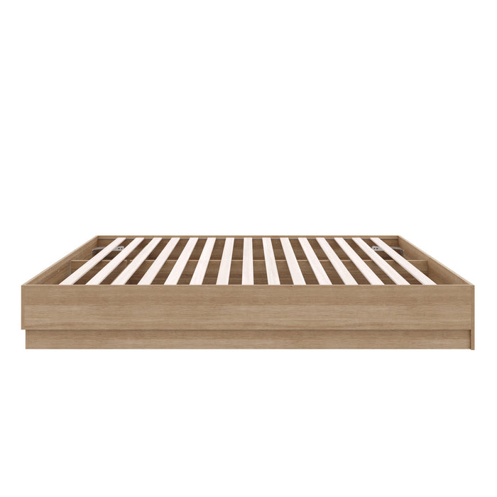 Milano Platform Bed Frame King Bed