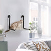 Pawhut Wall Mounted Cat Shelf, Kitten Perch, Kitty Furniture With Breathable Mesh Mat For Relaxing, |Pawhut Etagere Chat Radiateur Hamac Radiateur Chat Etagere Suspendue Murale Pour Chat Avec Coussin A