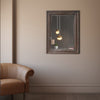 Maple Brown 44" Mirror|Miroir Maple de 44 po brun