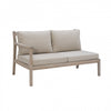 Teagon Natural Beige Outdoor Patio Loveseat - Set of 2|Causeuse Teagon de couleur beige et naturelle pour la terrasse à l’extérieur - ensemble de 2
