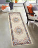 Lea Ivory Rug 2'8" x 8'2" | Tapis de Couloir Traditionnel Lea 2'8" x 8'2" en Ivoire