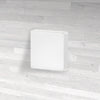 Dainolite Emery LED Wall Sconce 15w Matte White Frosted Acrylic Diffuser Lamp|Applique murale Emery de Dainolite en acrylique givré qui diffuse la lumière, avec fini blanc mat et ampoule à DEL de 15 W