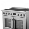 Forno Torino 36" French Door Induction Range, Stainless Steel - FFSIN0950-36 | Cuisiniere a induction Torino de 36 po avec portes francaises, acier inoxydable – FFSIN0950-36