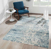 Delphine Traditional 9'3" x 12'6" Area Rug in Blue Indoor Area Rug | Tapis Traditionnel Delphine 9'3" x 12'6" en Bleu