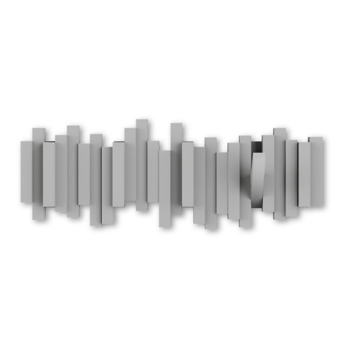 Umbra Modern Sticks Wall-Mounted Coat Rack - Grey