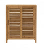Bracken Bamboo 2-Door Floor Accent Cabinet - Natural|Armoire décorative Bracken en bambou à 2 portes - naturelle