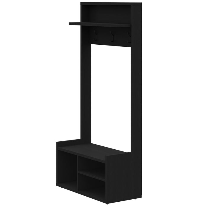 Porto Entryway Hall Tree Coat Rack