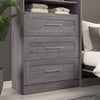 Bestar Pur 3 Drawer Set for 36 W Closet Organizer - Bark Grey|Ensemble de 3 tiroirs Pur de Bestar pour organisateur de garde-robe de 36 po (L) - gris écorce