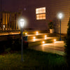 Outsunny 2 Piece LED Garden Lights Lamp Post Solar Powered Auto Switch Outdoor Lantern Patio Pathway|Outsunny 2 Pcs LED Lampes De Jardin Lampadaire Solaire Lanterne Patio Chemin Passerelle Exterieur Re