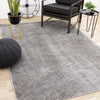 Hudson Grey Cream Distressed Brushstrokes Rug, 5'3" x 7'7" Indoor Area Rug | Tapis Hudson aux coups de pinceau vieillis gris creme, 5'3" x 7'7"