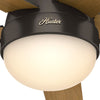 Anslee Low Profile Ceiling Fan with Light Fixture - Bronze | Ventilateur de plafond à profil bas Anslee avec luminaire - Bronze