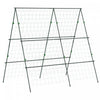 Outsunny Metal Tomato Cage With Net For Climbing Plants Vegetables, Green|Outsunny Cage A Tomates En Metal Avec Filet Pour Plantes Grimpantes, Vert