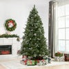 Homcom 7ft Artificial Christmas Tree With 986 Branch Tips|Homcom Arbre De Noel Artificiel De 7 Pieds Avec 986 Branches
