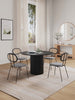 Hathaway and Jardin Modern Industry Chic 5-Piece Dining Set in Black and Gray Dining Room Set | Ensemble de salle a manger chic industriel moderne Hathaway et Jardin 5 pieces, noir et gris