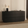 Ardea Contemporary 72" Dresser in Black (6-Drawer) | Commode contemporaine Ardea 72" en noir (6 tiroirs)
