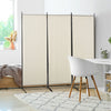 Homcom Double Hinged Room Divider, 3 Panel Privacy Screen|Homcom Separateur De Piece 3 Panneaux, Ecran De Confidentialite