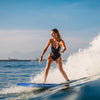 Goplus 41'' Super Lightweight Bodyboard Surfing W/leash Eps Core Boarding Ixpe Blue