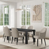 Hillman Modern 6-Piece Dining Chair Set in Light Gray | Ensemble de 6 chaises de salle a manger Hillman Modern en gris clair